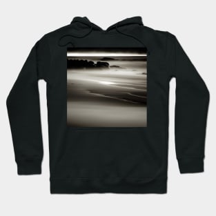 Victorian Coastal landscape Misty Morning Beach Photo Hoodie